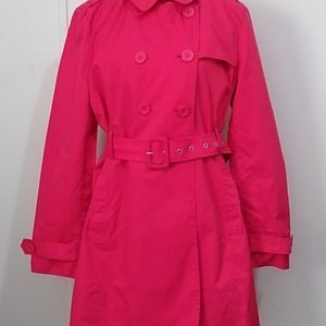 Kenneth Cole Reaction Trench Raincoat